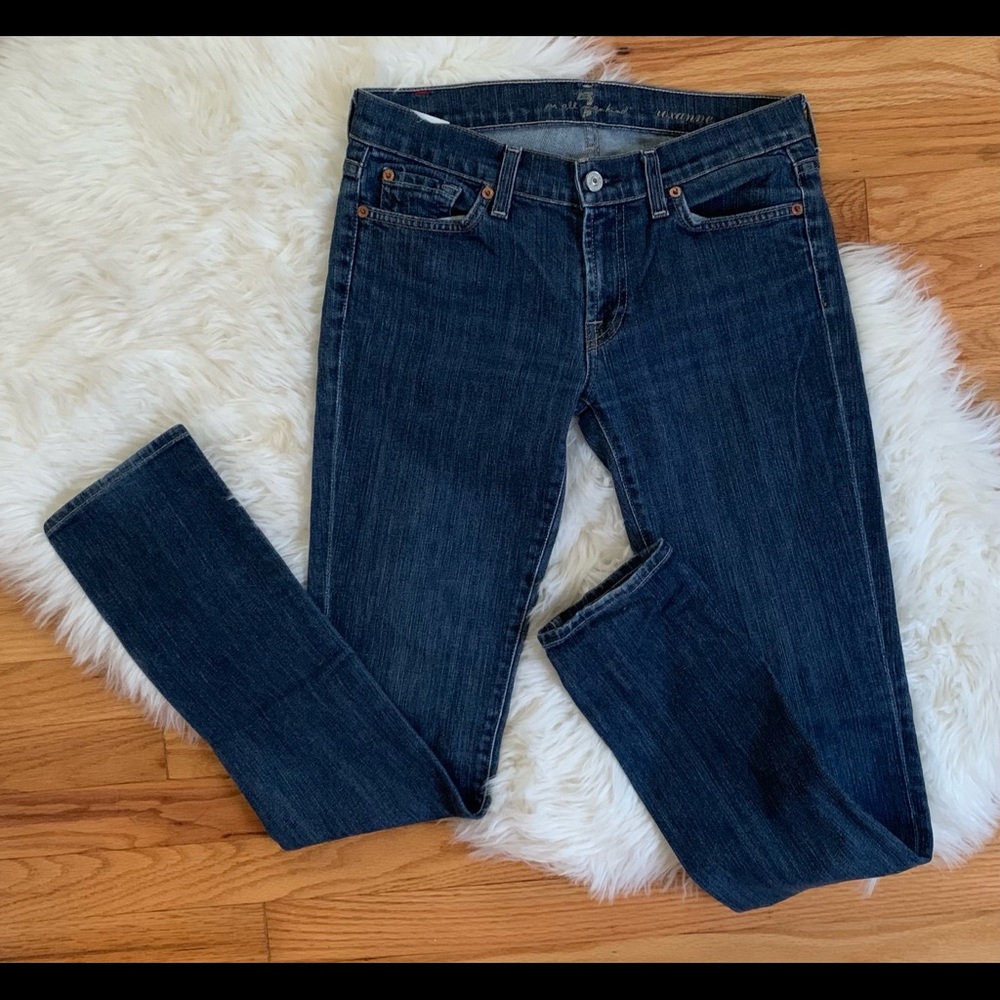 7 For All Mankind Roxanne skinny jeans size 28